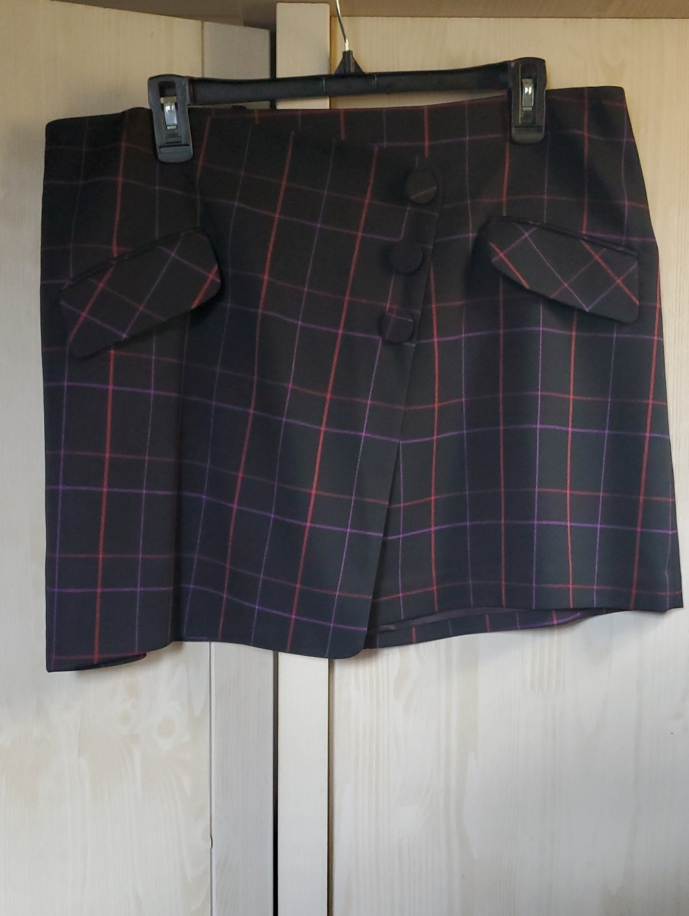 Trina Turk Plaid Skirt Size 14.